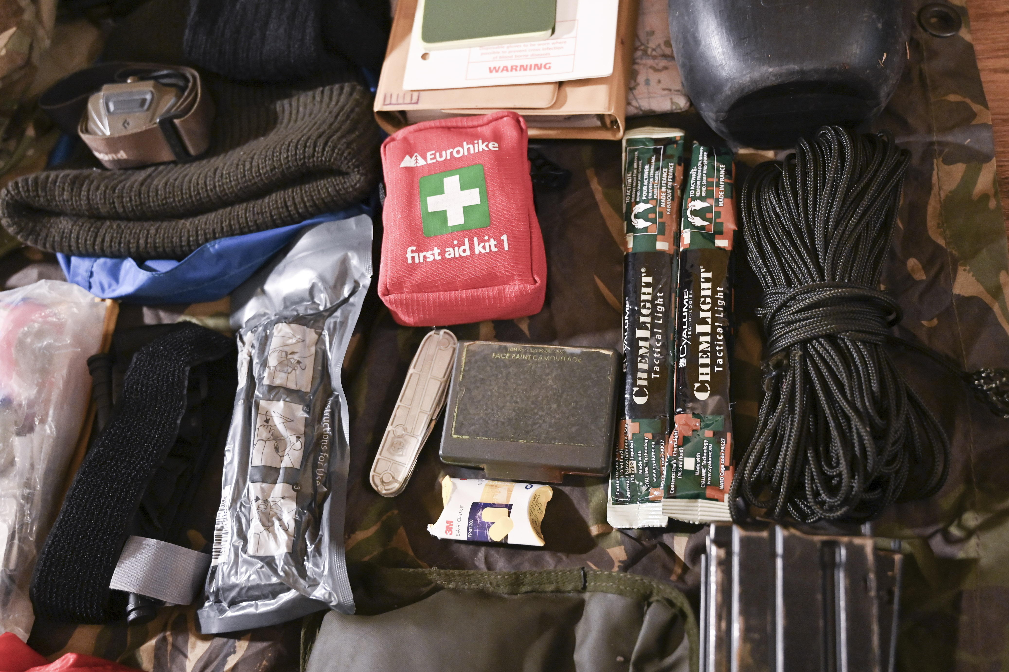 What Do Soldiers Carry On Cambrian Patrol?